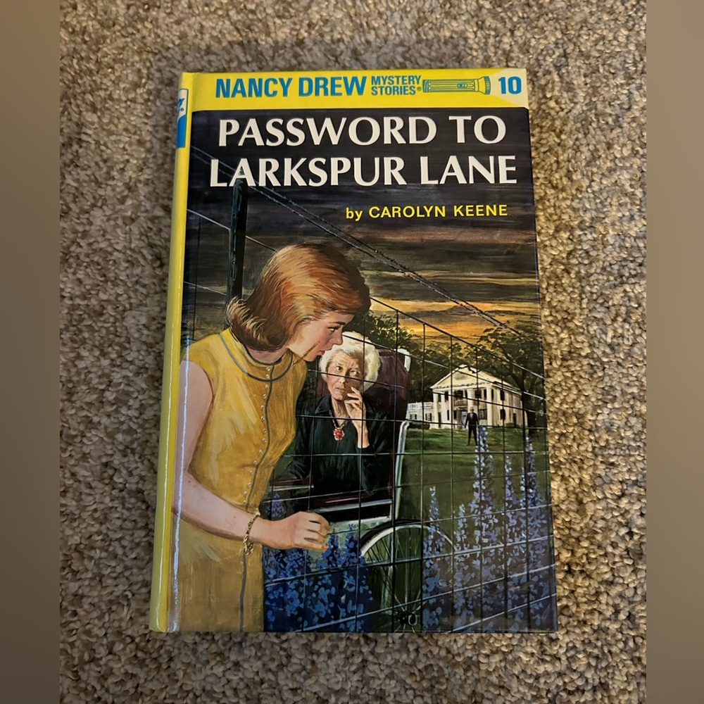 Password to Larkspur Lane by Carolyn Keene (Nancy Drew Mystery Stories #10)